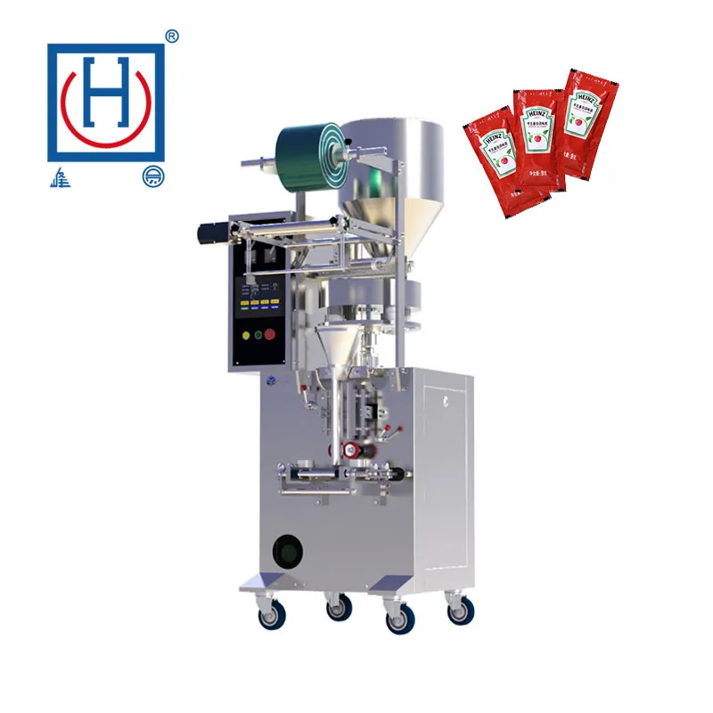 토마토 소스 포장기